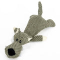 Jouet en peluche doux pour chien, jouet à rapporter avec couineur