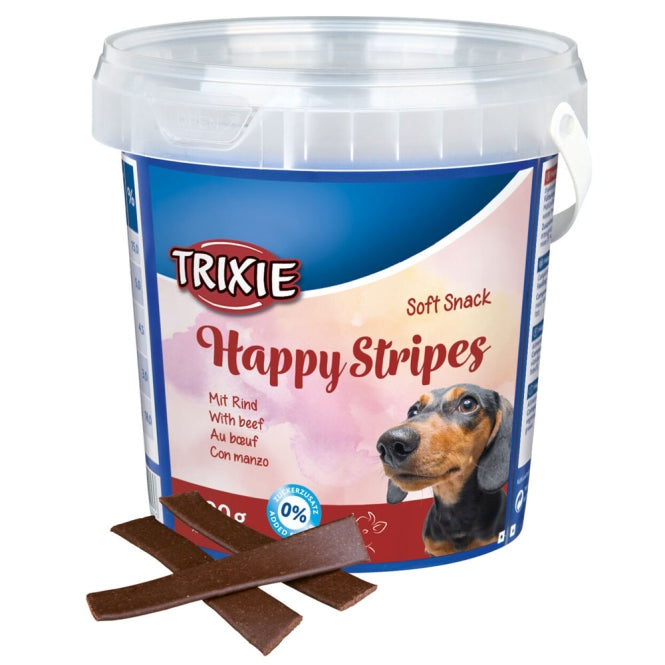 Trixie Soft Snack Happy Stripes 500g Bucket