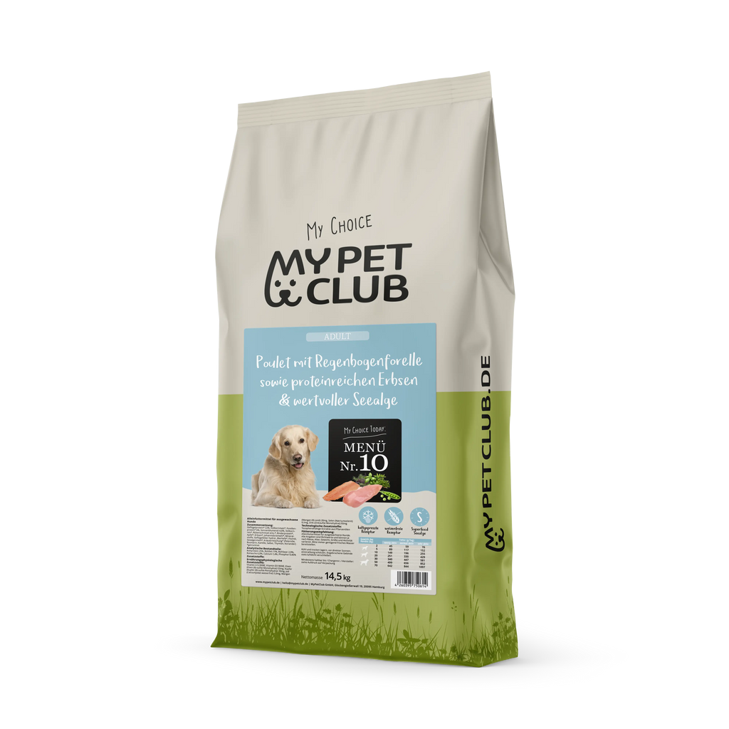 MyPetClub pressé à froid Volaille & Riz