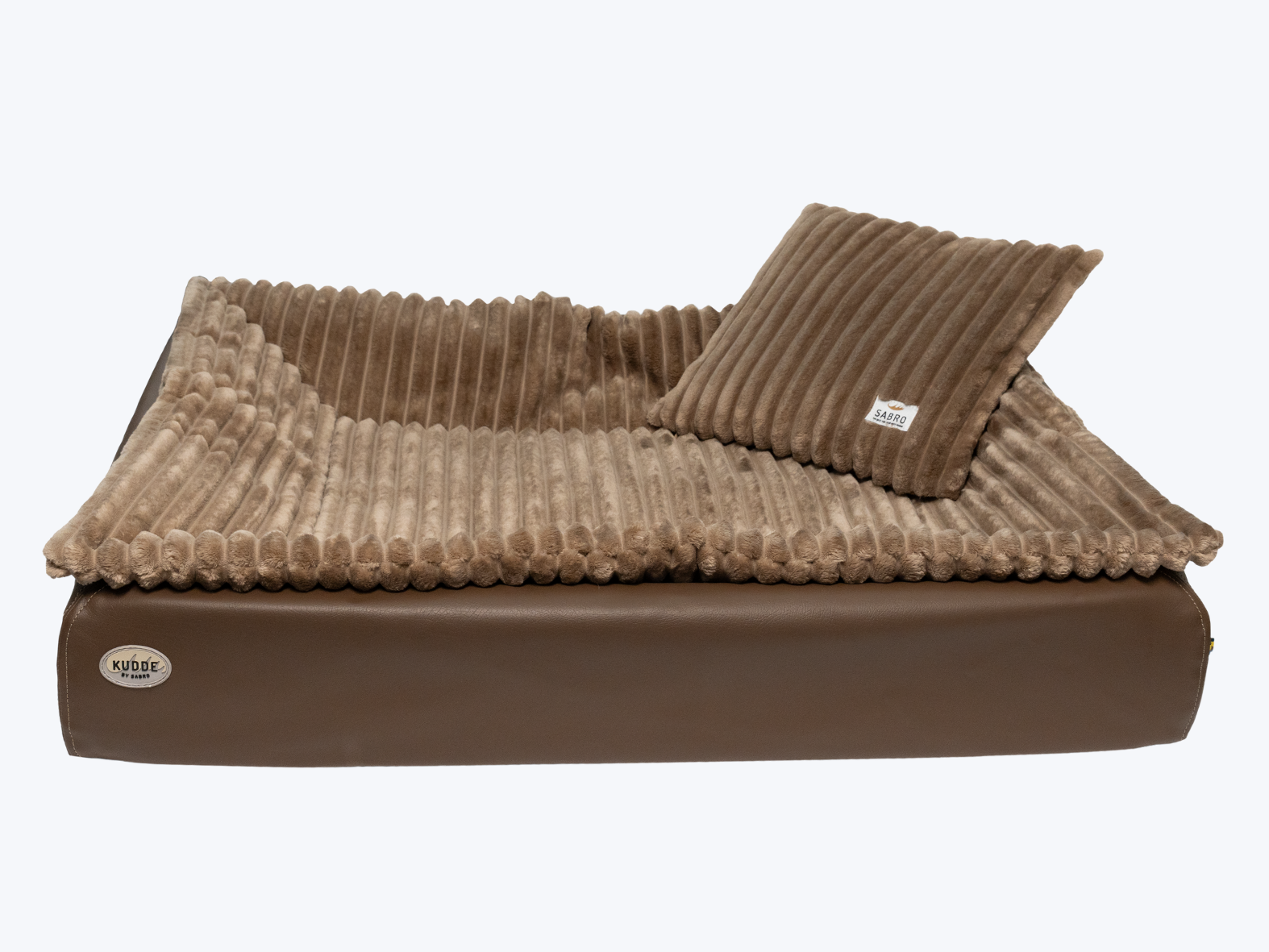 Pack Détente Complet | Lit pour chien KUDDE + Doublure & Coussin