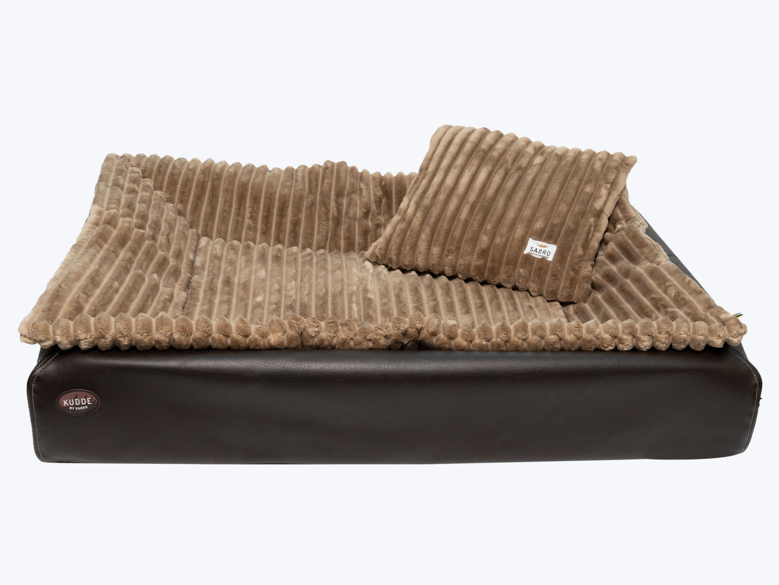 Pack Détente Complet | Lit pour chien KUDDE + Doublure & Coussin