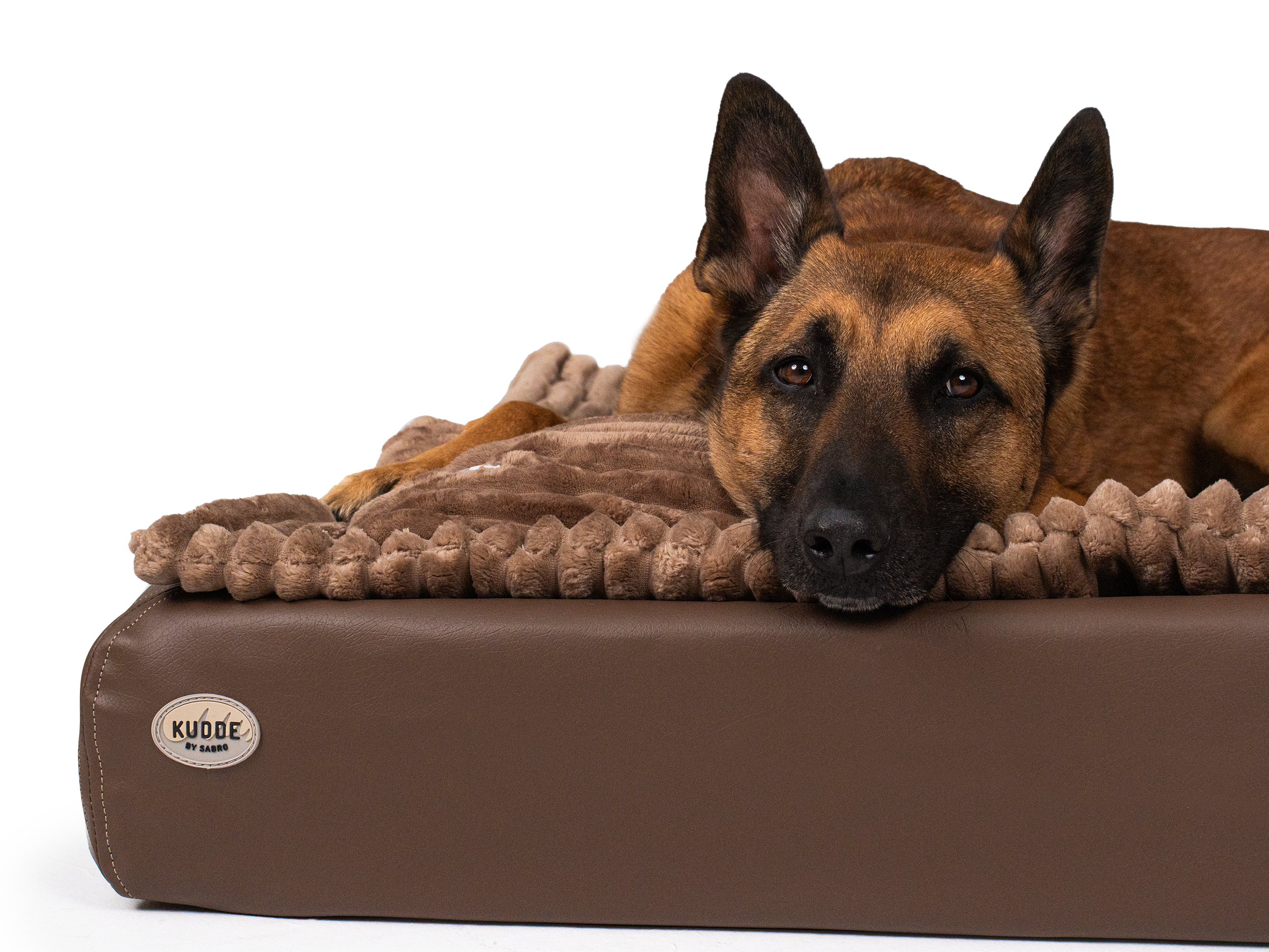 Pack Détente Complet | Lit pour chien KUDDE + Doublure & Coussin