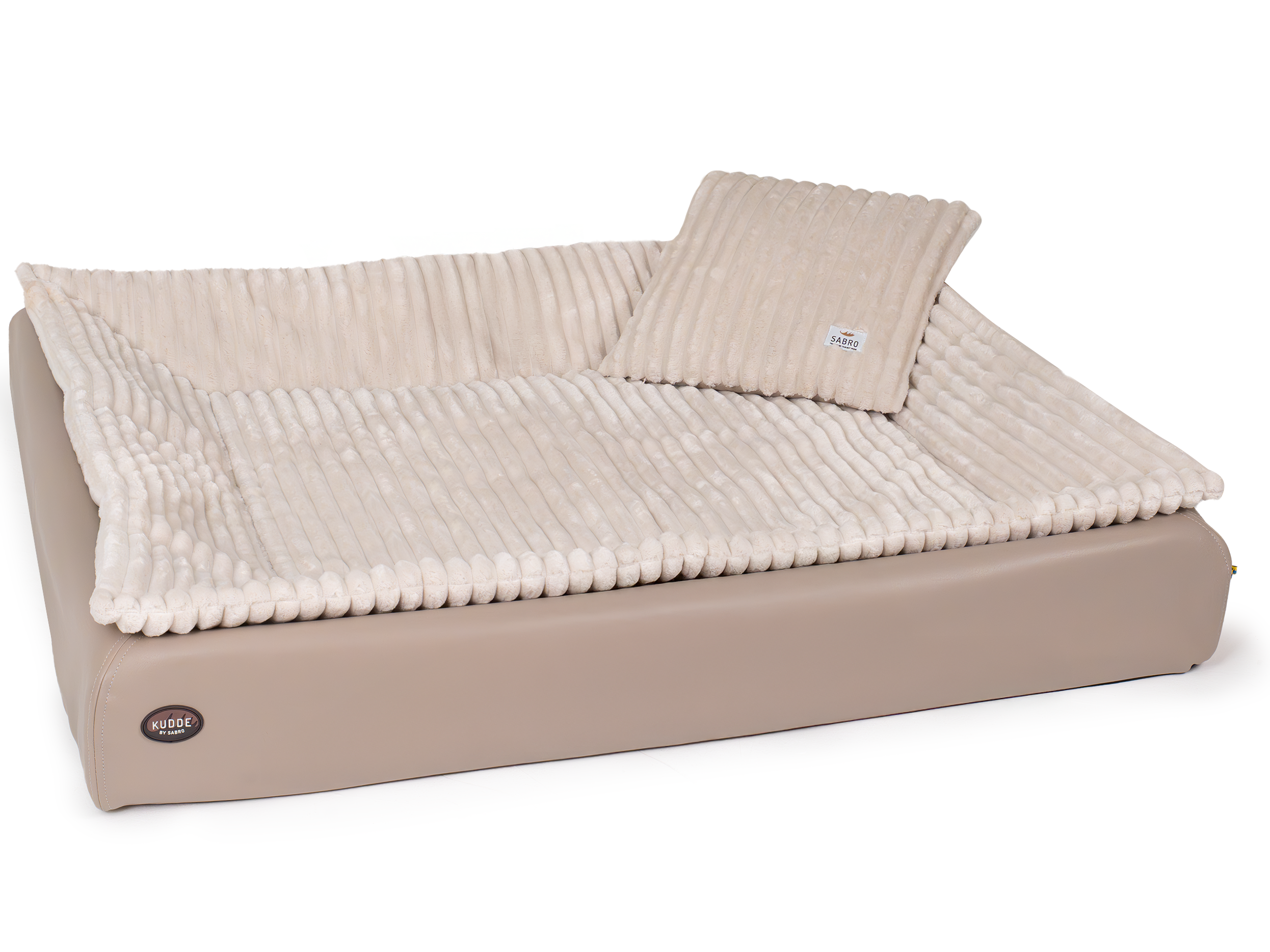 Pack Détente Complet | Lit pour chien KUDDE + Doublure & Coussin