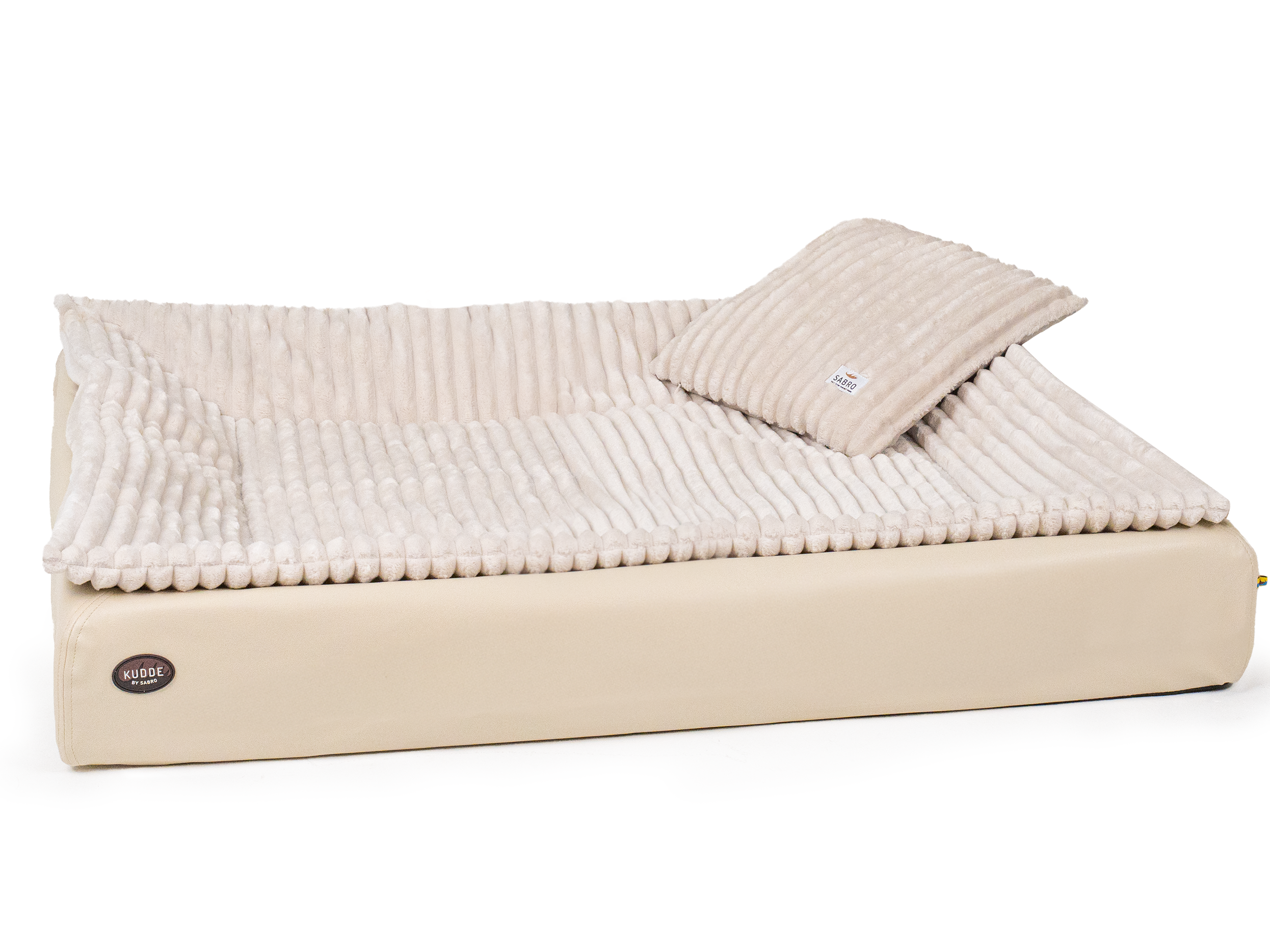 Pack Détente Complet | Lit pour chien KUDDE + Doublure & Coussin