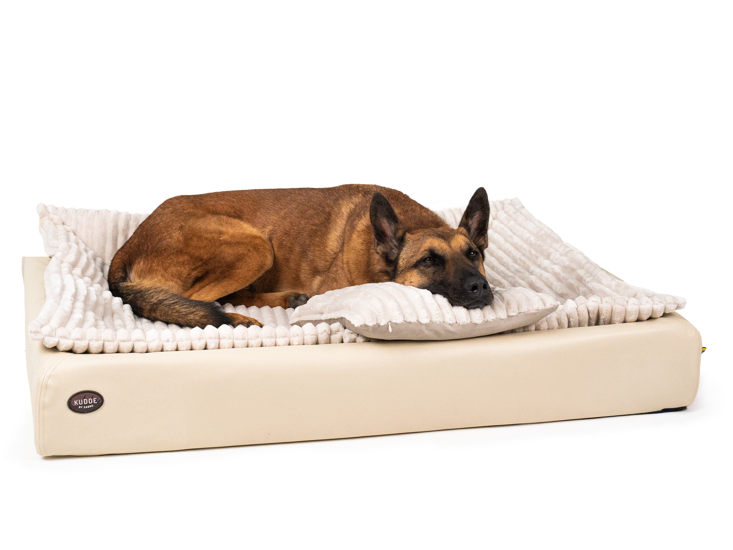 Pack Détente Complet | Lit pour chien KUDDE + Doublure & Coussin