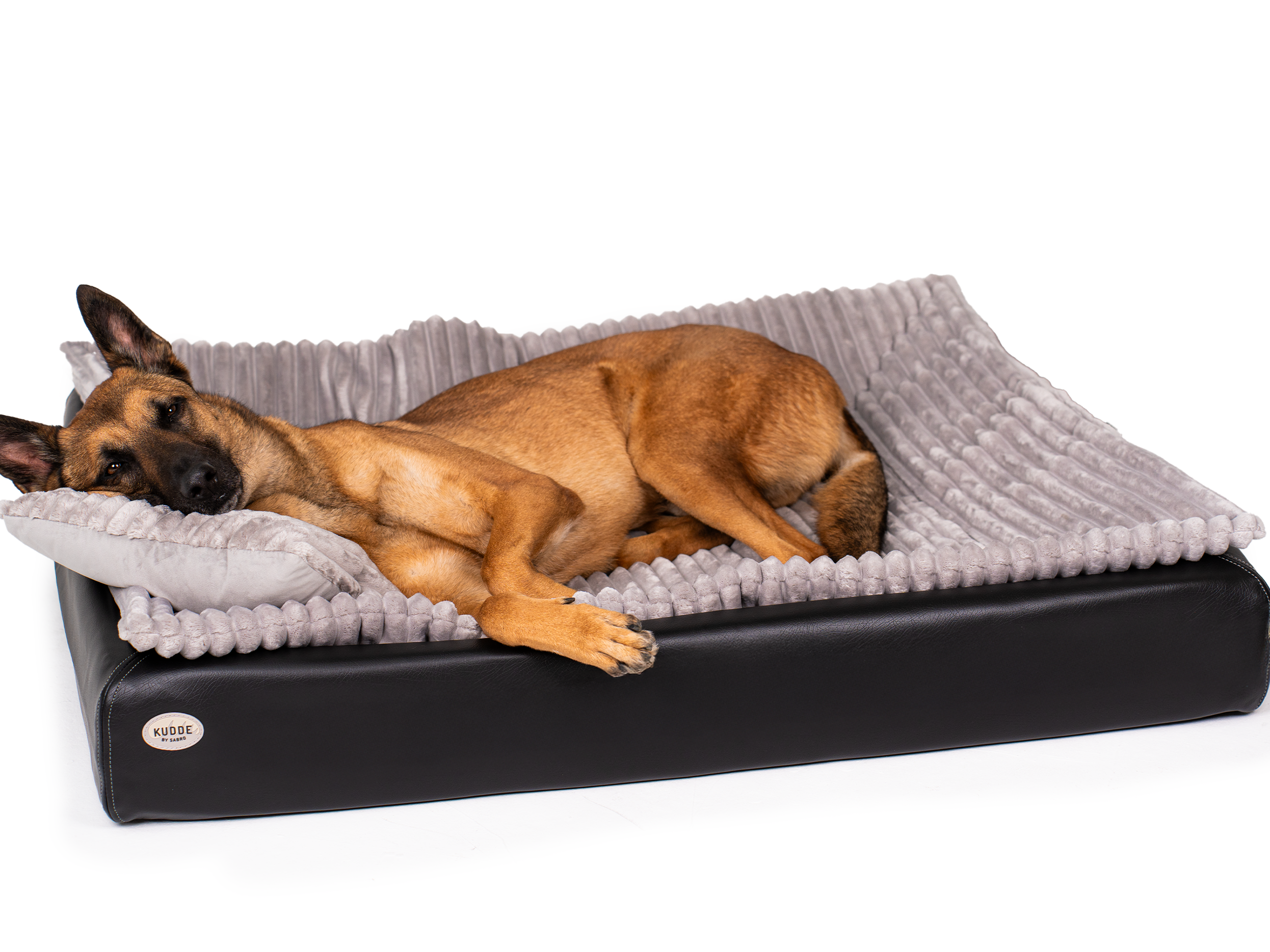 Pack Détente Complet | Lit pour chien KUDDE + Doublure & Coussin
