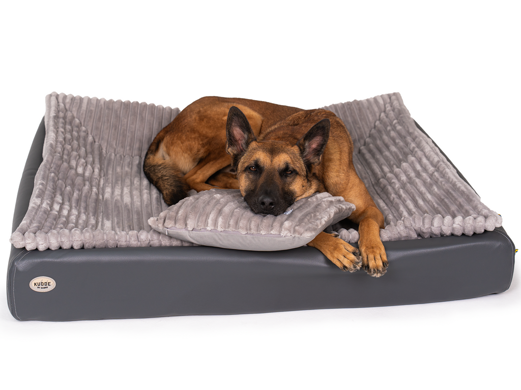 Pack Détente Complet | Lit pour chien KUDDE + Doublure & Coussin