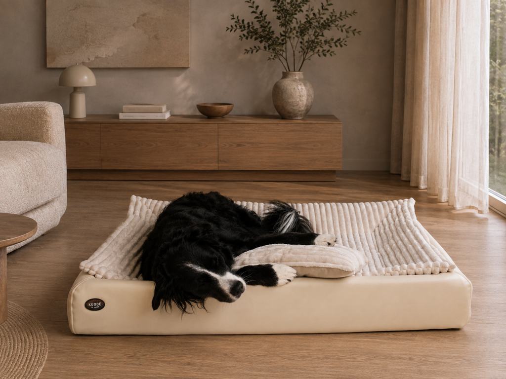 All-In Relax Bundle | KUDDE Hundebett + Einlage & Kissen