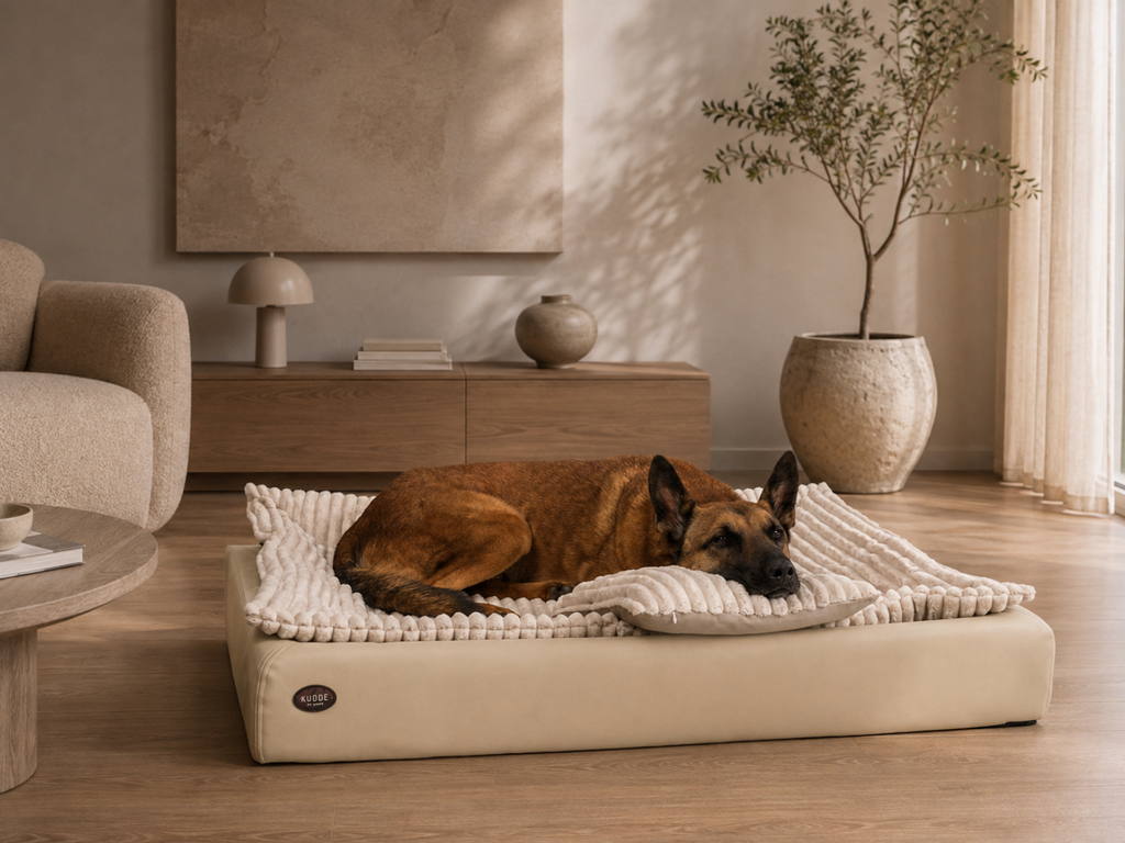 All-In Relax Bundle | KUDDE Hundebett + Einlage & Kissen