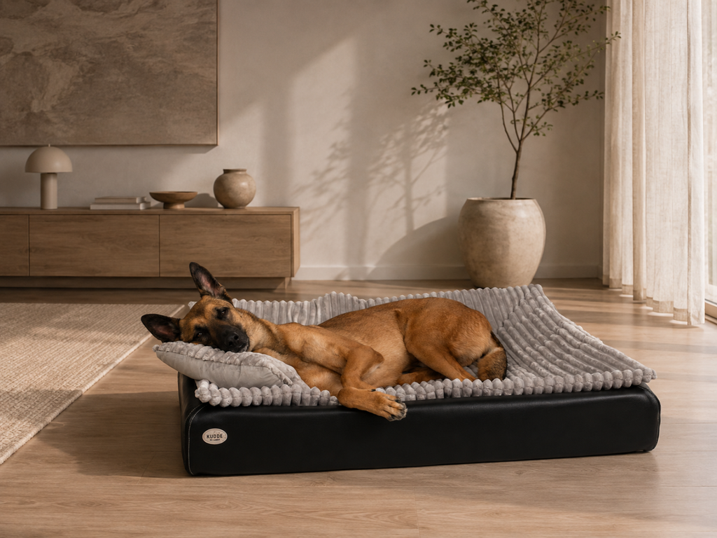 All-In Relax Bundle | KUDDE Hundebett + Einlage & Kissen