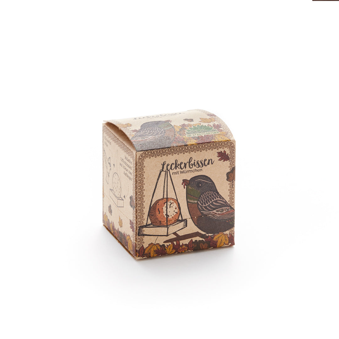 Leckerbissen "Würmchen" – Futterknödel