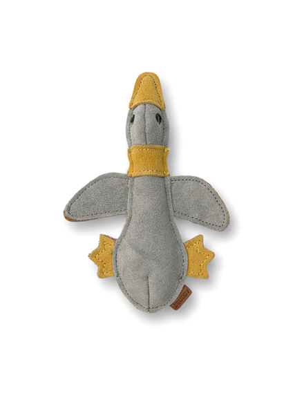 BUDDY. Jouet pour chien en cuir « Petit canard »