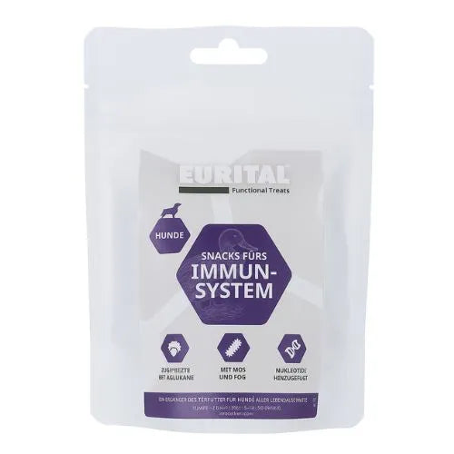 Eurital Dog Snacks 70g – Immune System Snacks with Beta-Glucans & Omega-3