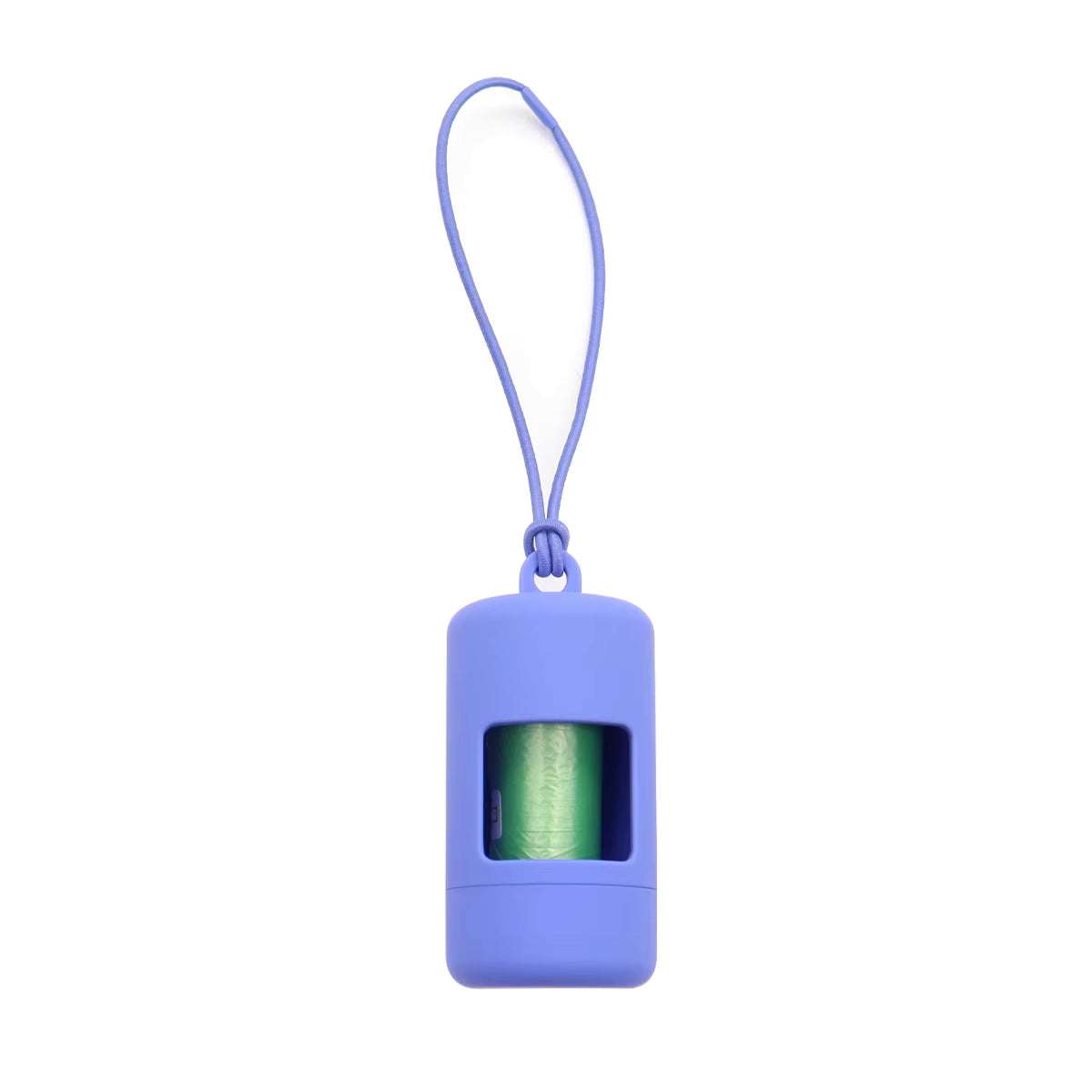 Dog Poop Bag Dispenser, Robust Plastic, Carry Loop – 9 Colors + Bags