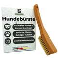 Brosse pour chat et chien à poils courts avec poils naturels doux