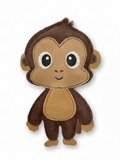 BUDDY. Jouet pour chien en cuir "Singe"
