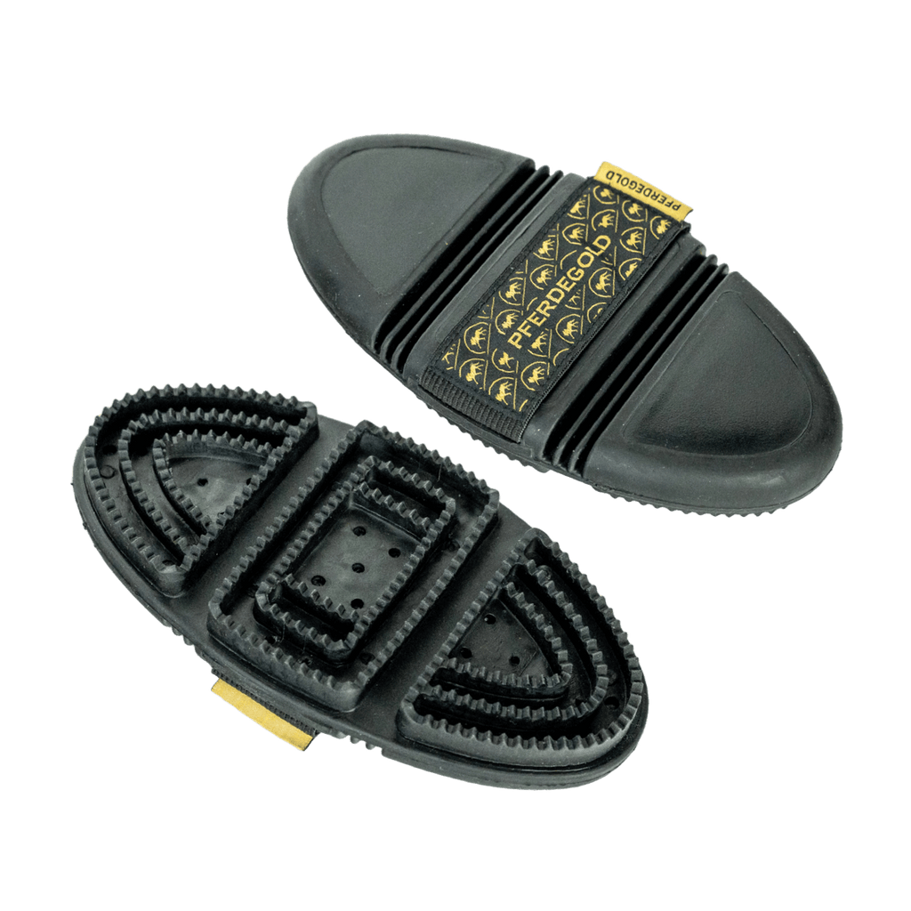 Rubber curry comb