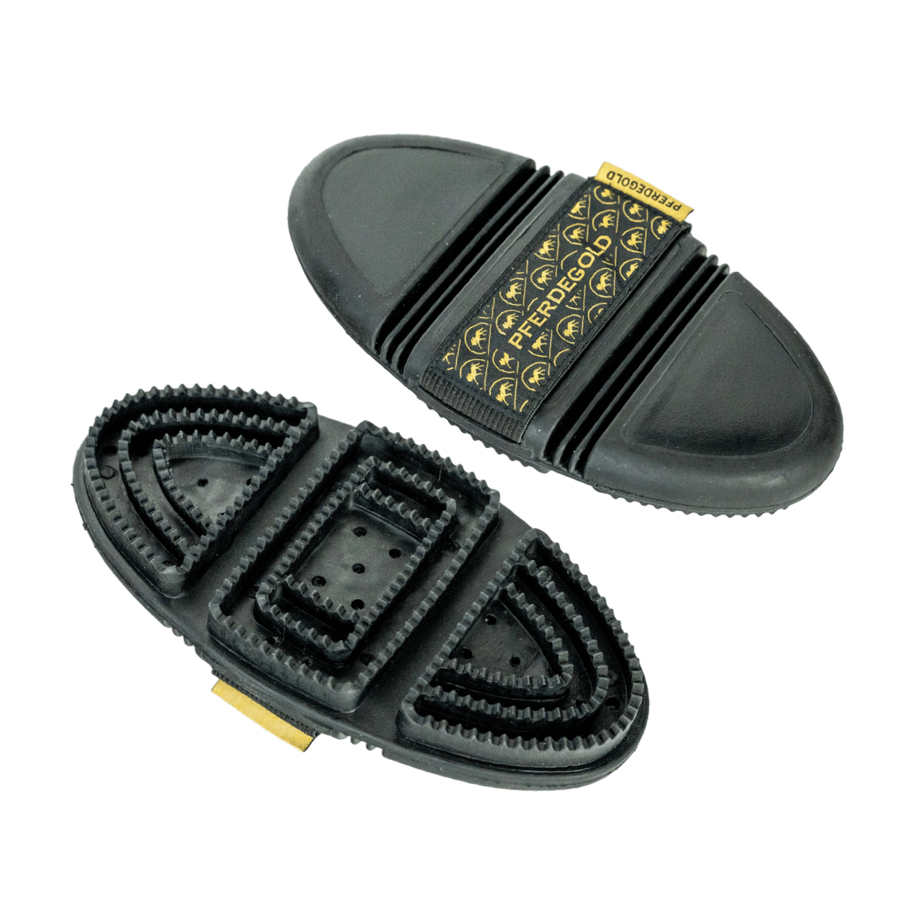 Rubber curry comb