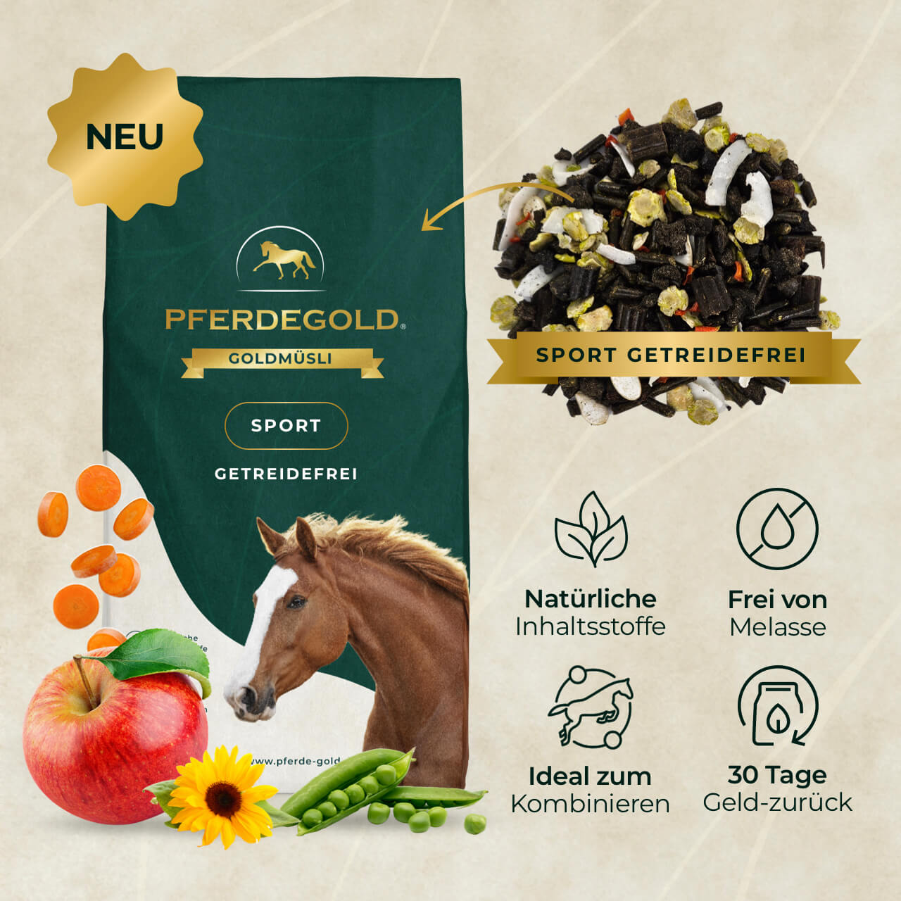 Goldmüsli® Sport Sans céréales