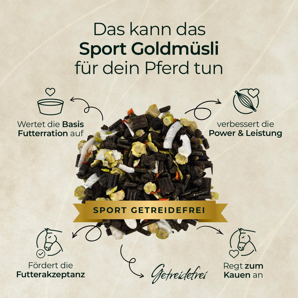 Goldmüsli® Sport Sans céréales
