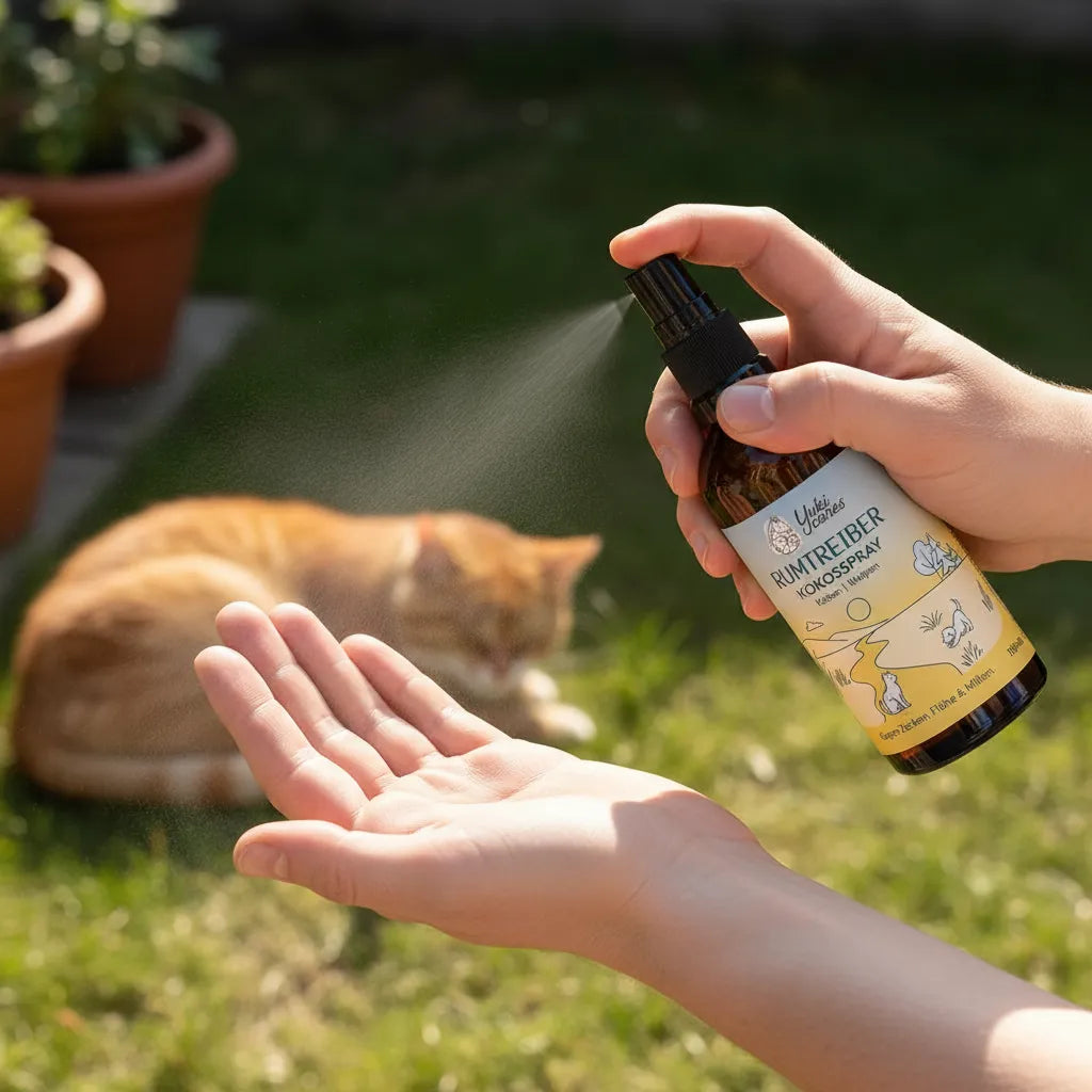 Coconut Spray Vagabond - gentle tick repellent for cats & puppies