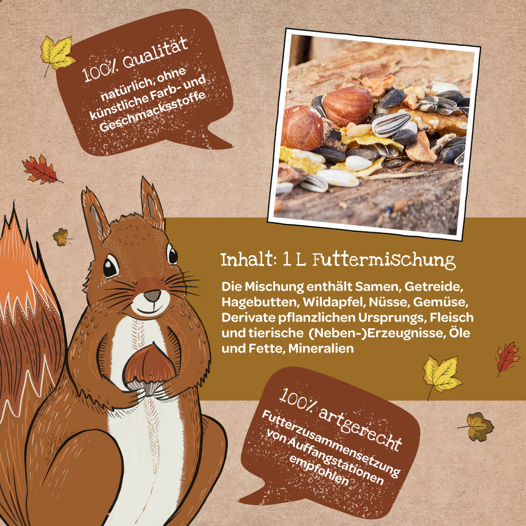 Large Meal - 1 L Squirrel Food