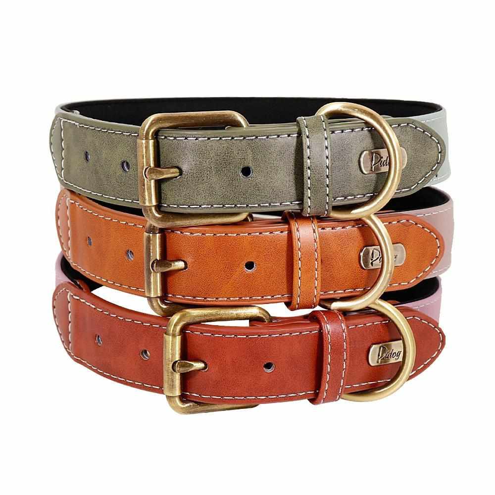 Magnifique collier pour chien réfléchissant avec nom gravé