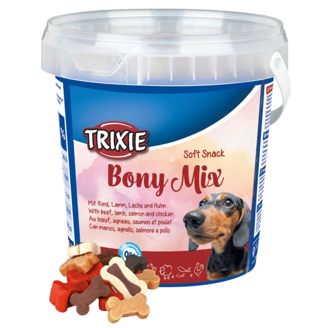 Trixie Soft Snack Bony Mix 500g Tub