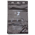 100 sacs à déjections canines noirs 21×31,5 cm – Résistants à la déchirure, opaques et écologiques