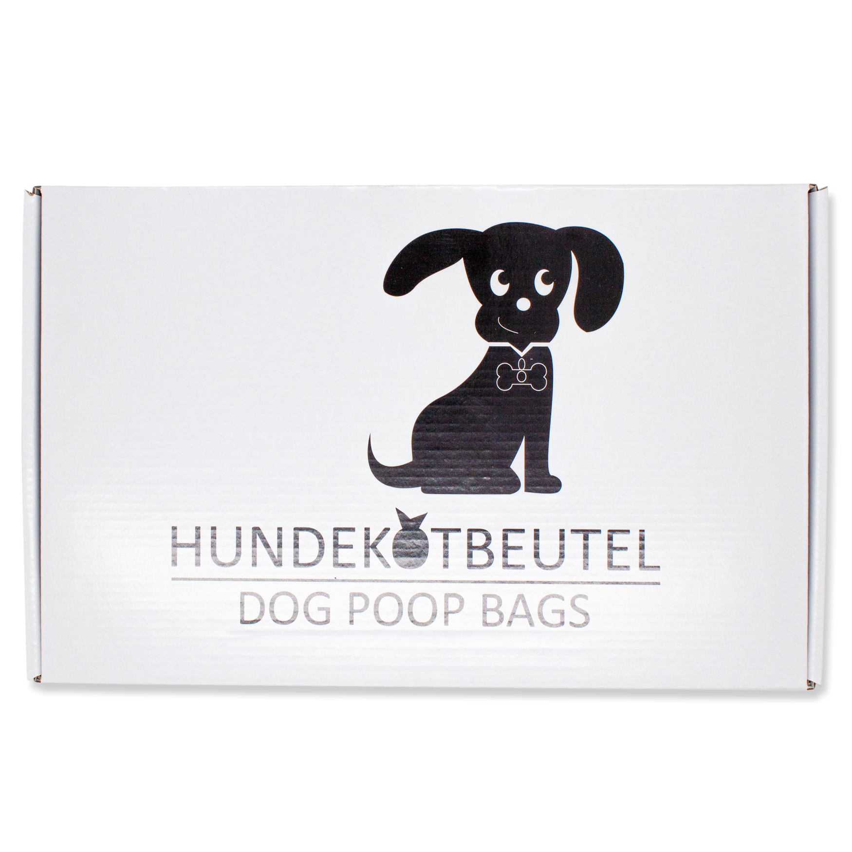 1000 black dog poop bags for hanging, 21x31.5 cm – Tear-resistant, opaque & eco-friendly