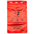 100 sacs à déjections canines rouges 21 × 31,5 cm – Résistants à la déchirure, anti-odeurs et écologiques