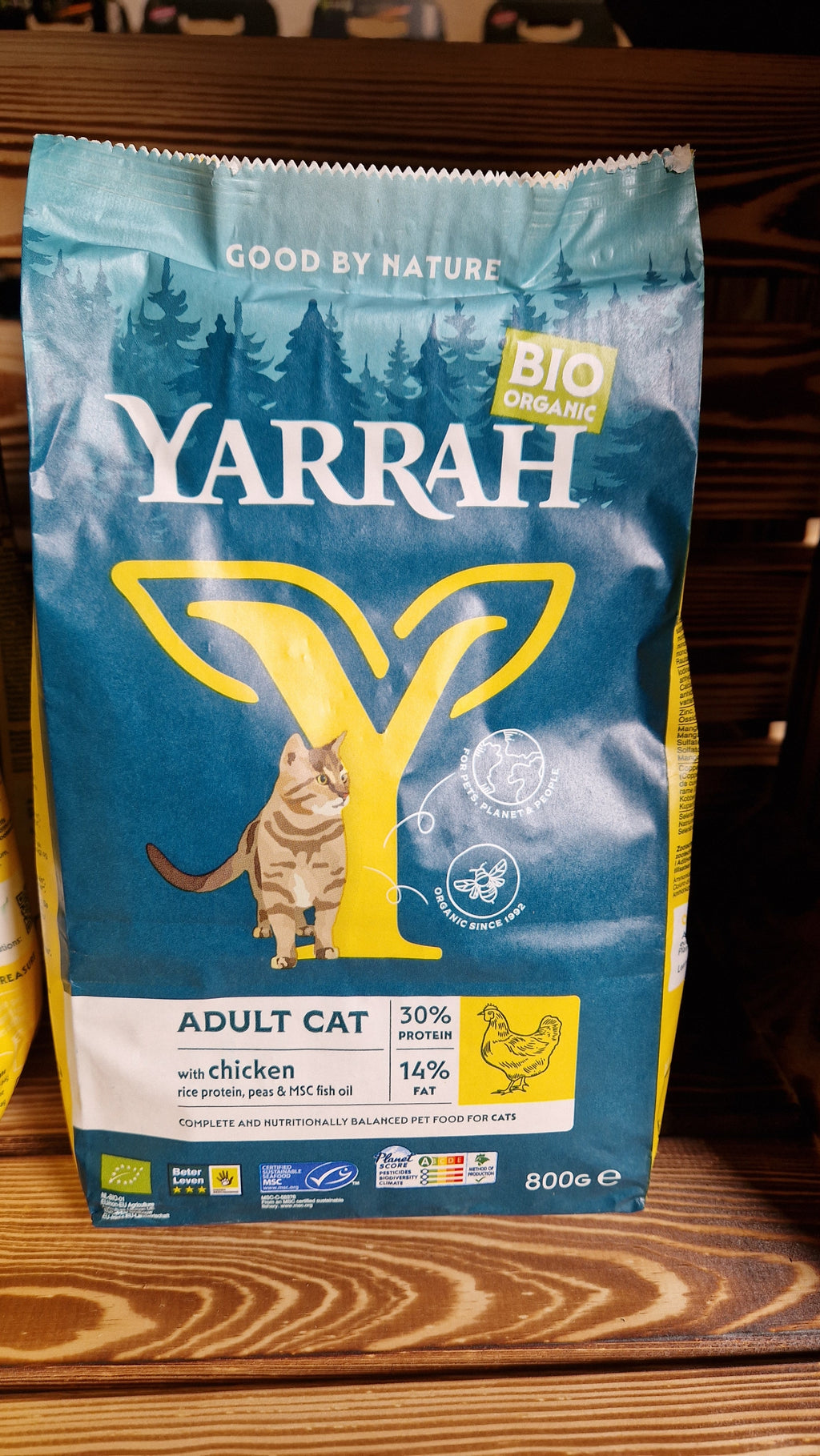 Croquettes de poulet pour chats adultes 800g