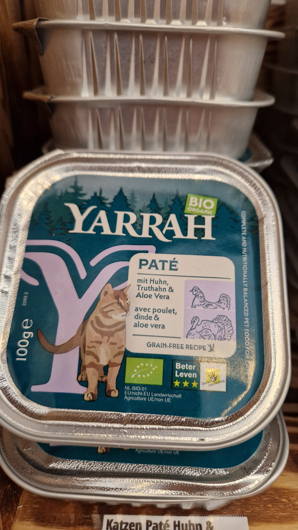 Pâtée pour chat Poulet & Dinde 100g